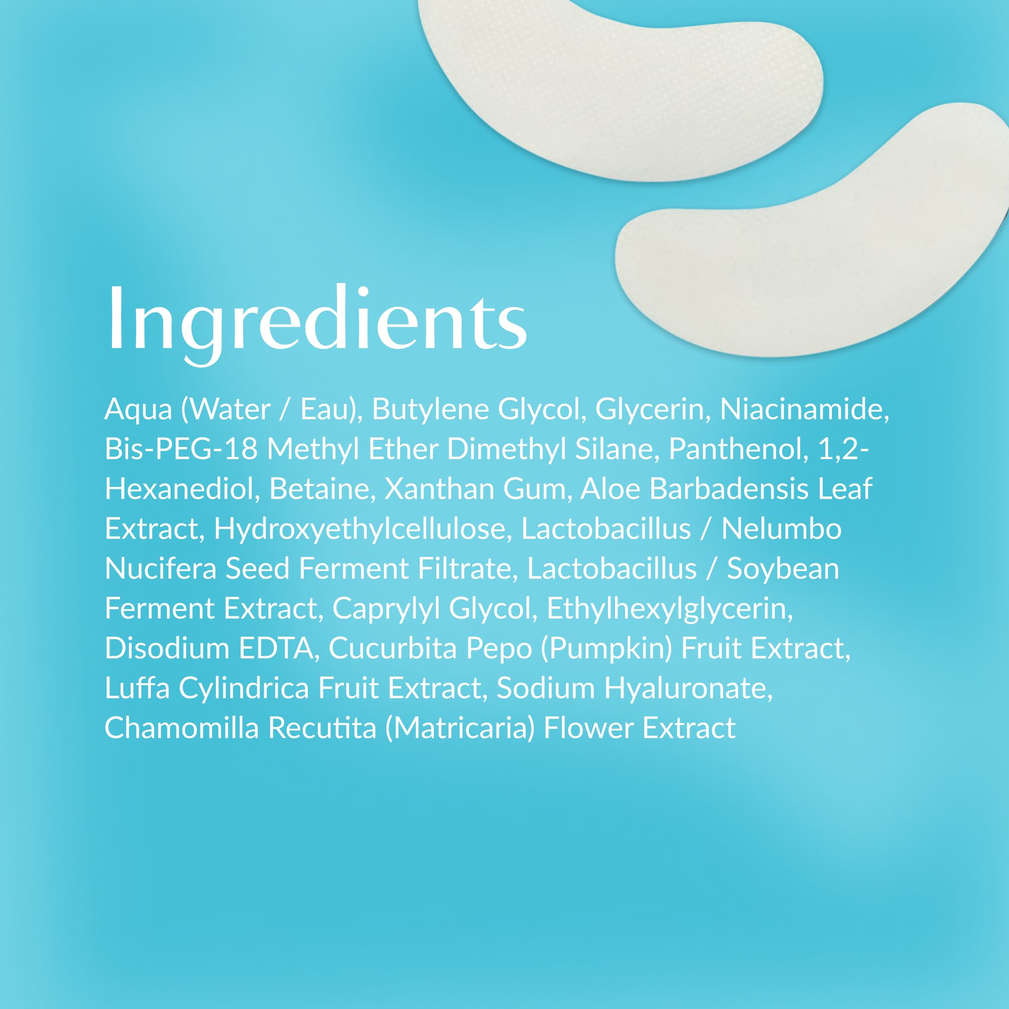 Talika Bio Enzymes Eye Patch texture up close with high active-dose delivery.