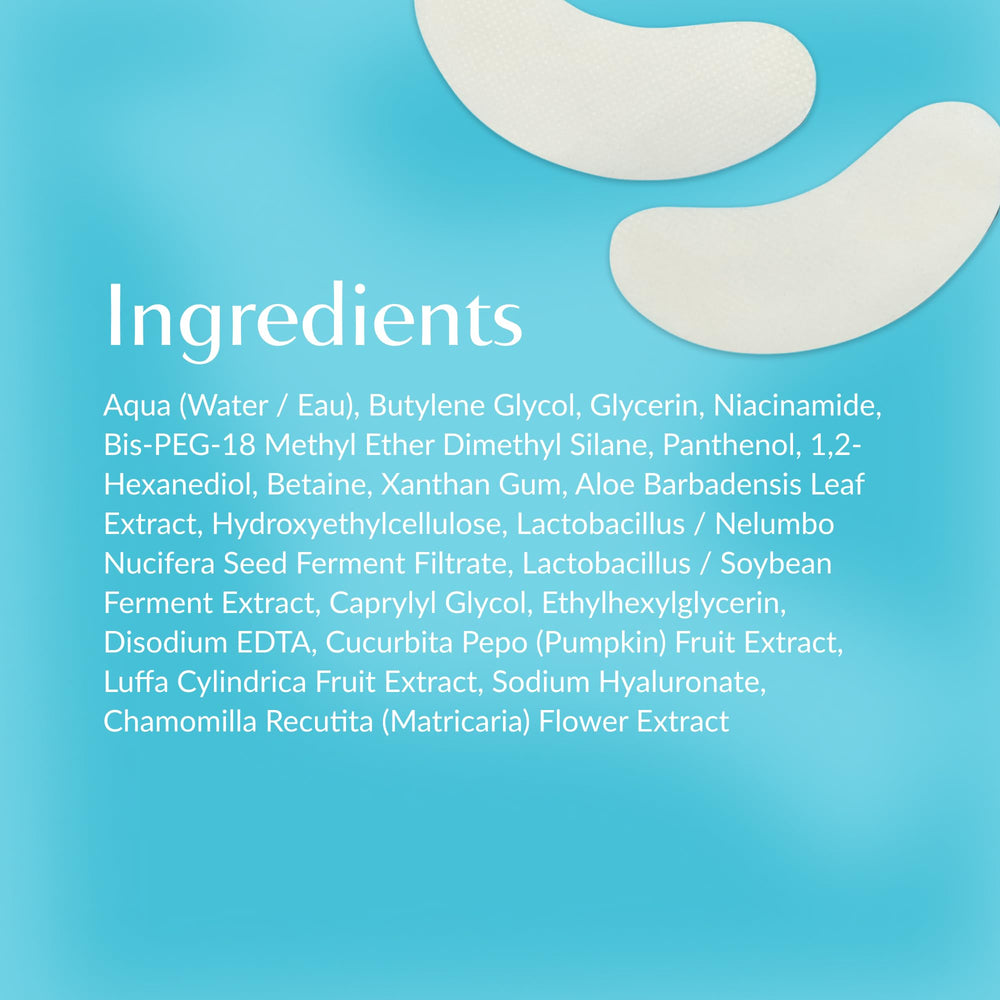 Talika Bio Enzymes Eye Patch texture up close with high active-dose delivery.