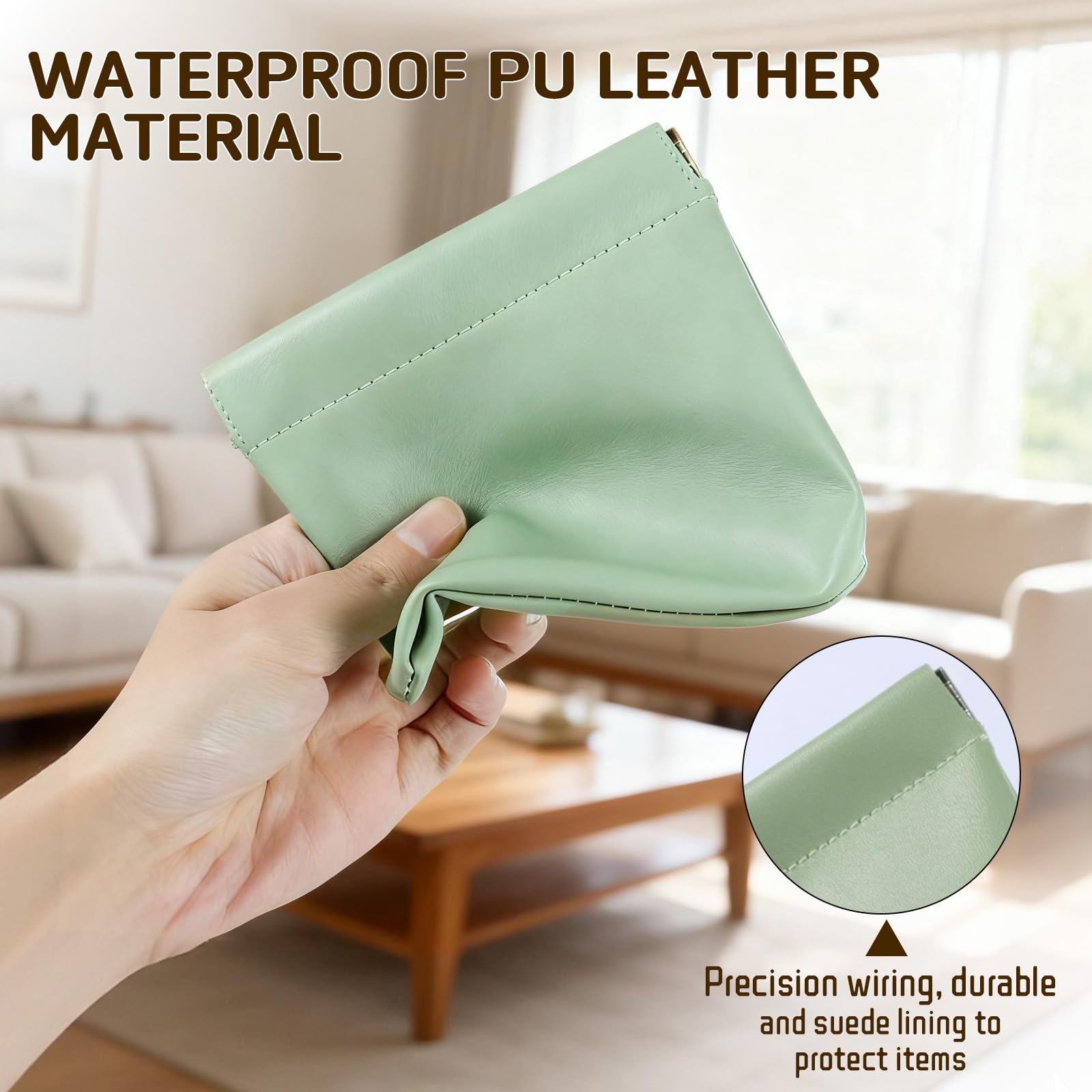 Tamaño compacto perfecto para bolso o viaje.