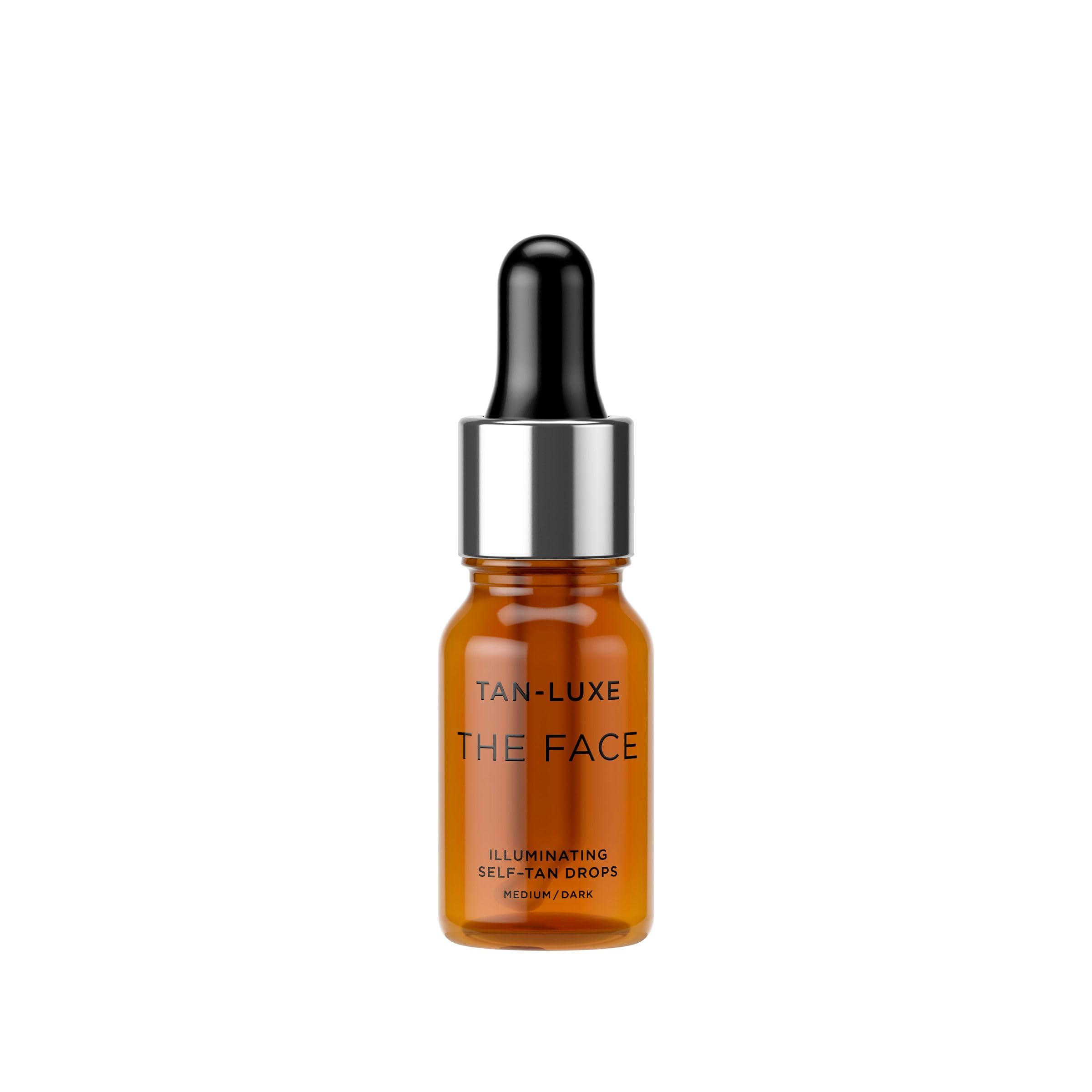 Tan-Luxe The Face: gotas iluminadoras en la palma para un brillo natural