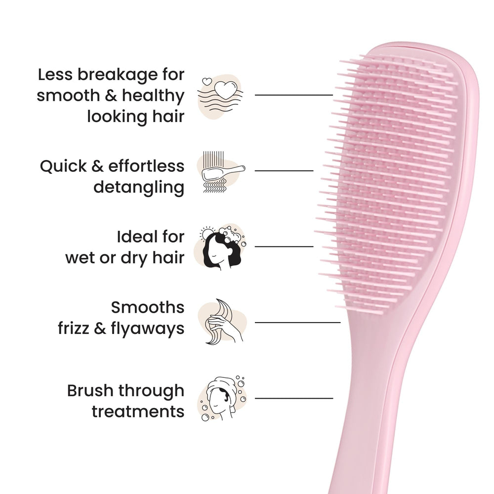 Tangle Teezer desenreda suavemente el cabello húmedo.