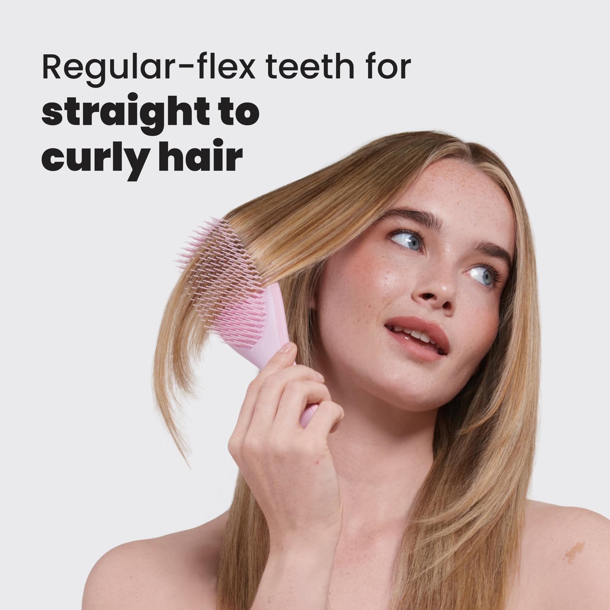 Tangle Teezer desenreda suavemente el cabello seco.