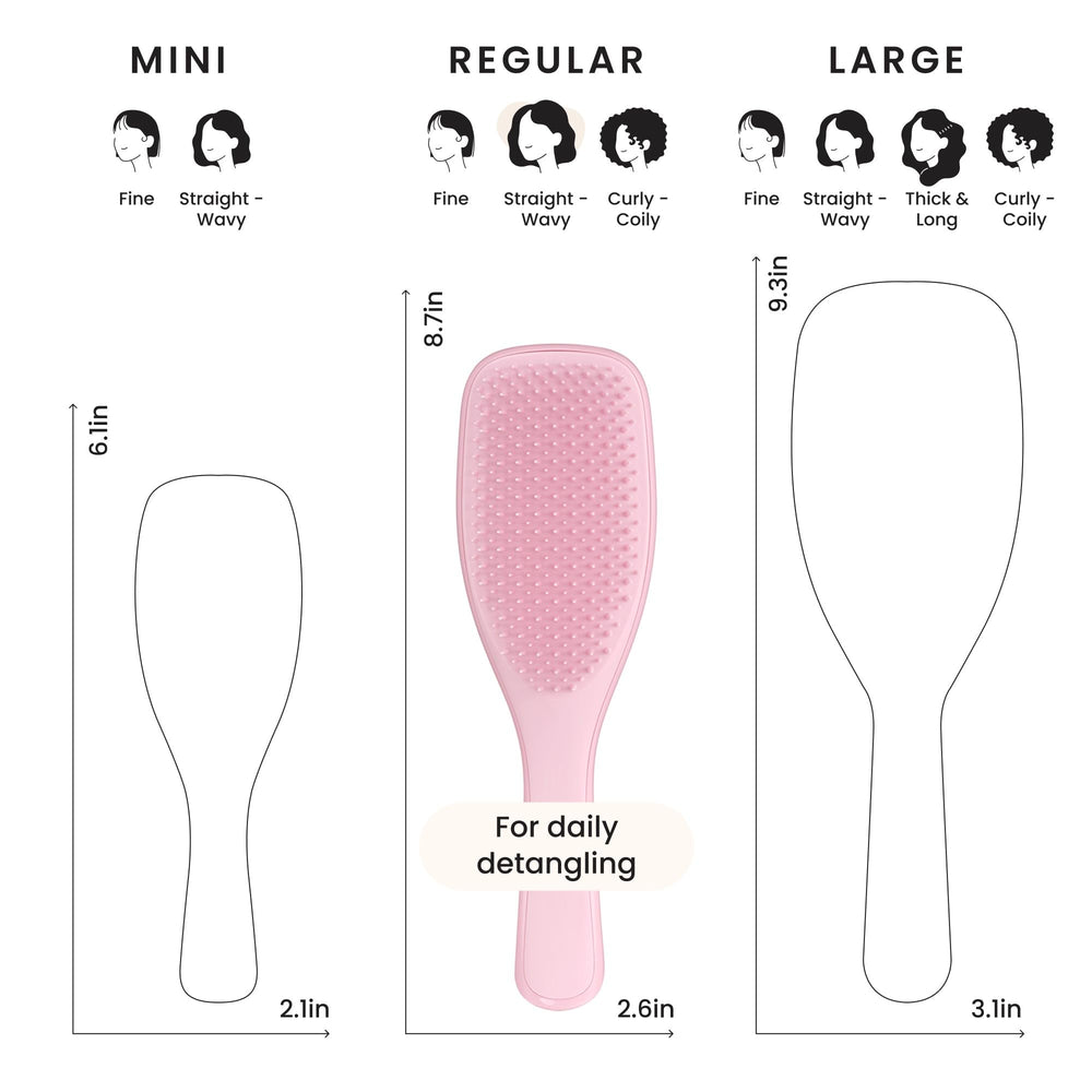 Envase sostenible de Tangle Teezer con diseño renovado.