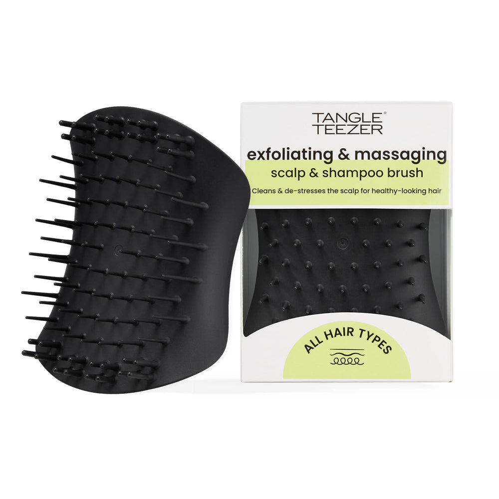 Cepillo capilar Tangle Teezer exfoliación para detox del cuero cabelludo.