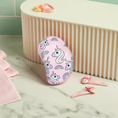 Diseño innovador de Tangle Teezer facilita peinado suave y sin tirones.