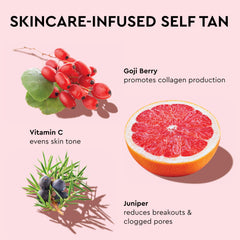 Tanologist hidratación facial y corporal gracias a ingredientes de cuidado.