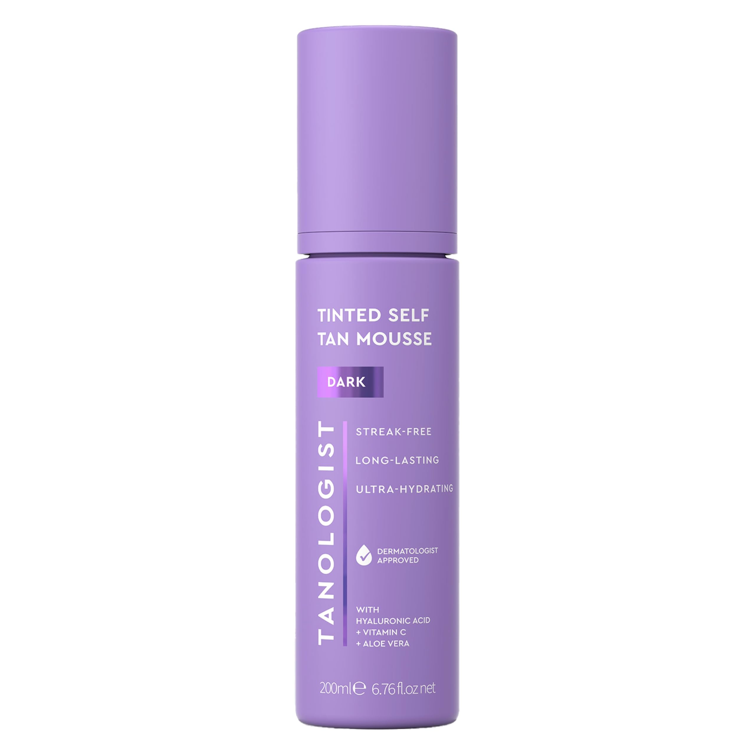 Tanologist mousse-tinte bronceado con guía de color para aplicación uniforme