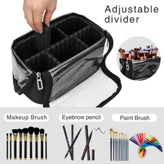 TANTO organizador con divisor ajustable para adaptar el espacio de brochas.