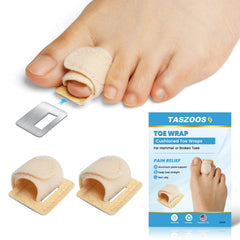 TASZOOS enderezador dedo martillo con placa de aluminio, apoyo estable para el día