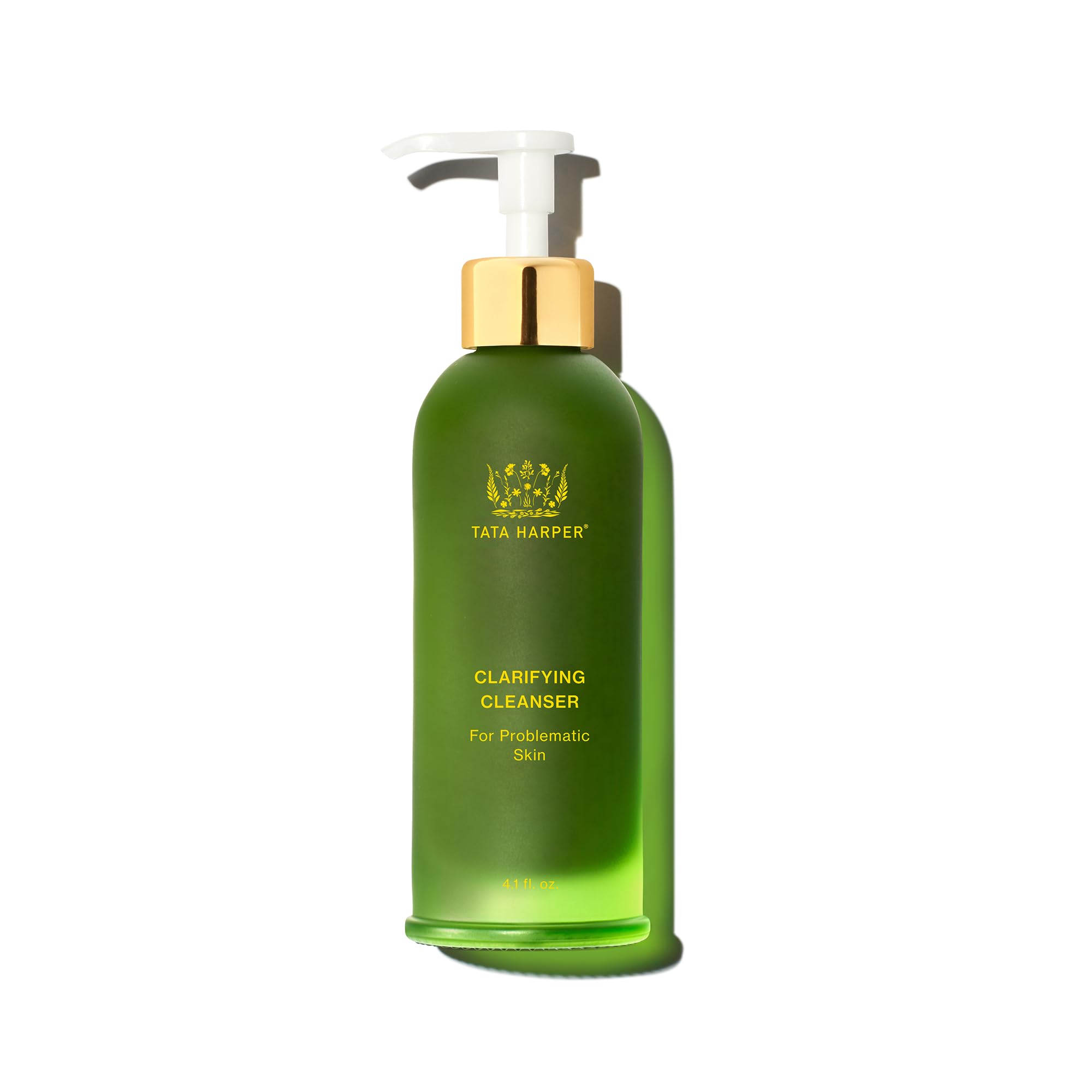 Tata Harper Clarifying Cleanser: botella con espuma suave para piel grasa