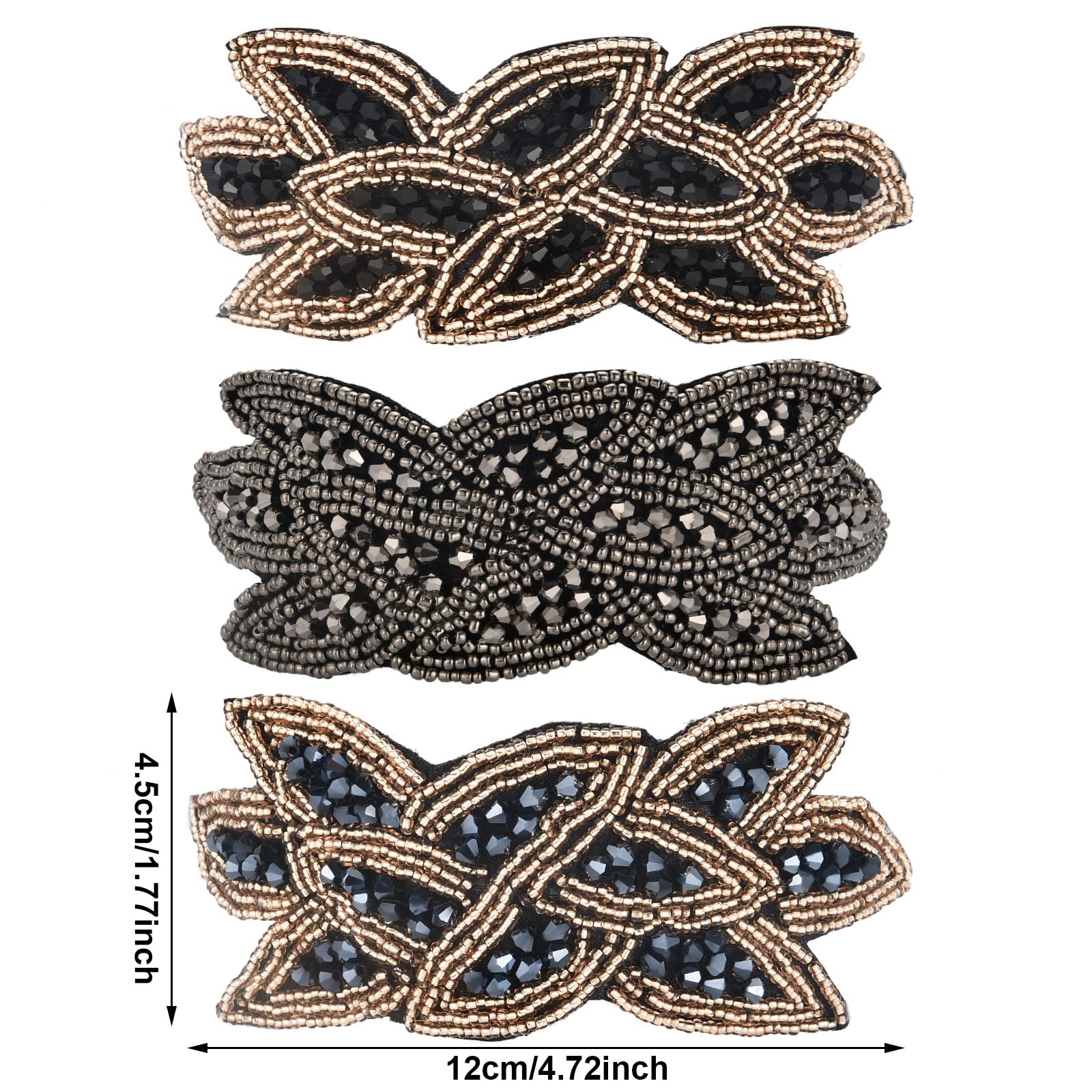 Diadema con diseño de hoja de Tatuo, estilo años 20