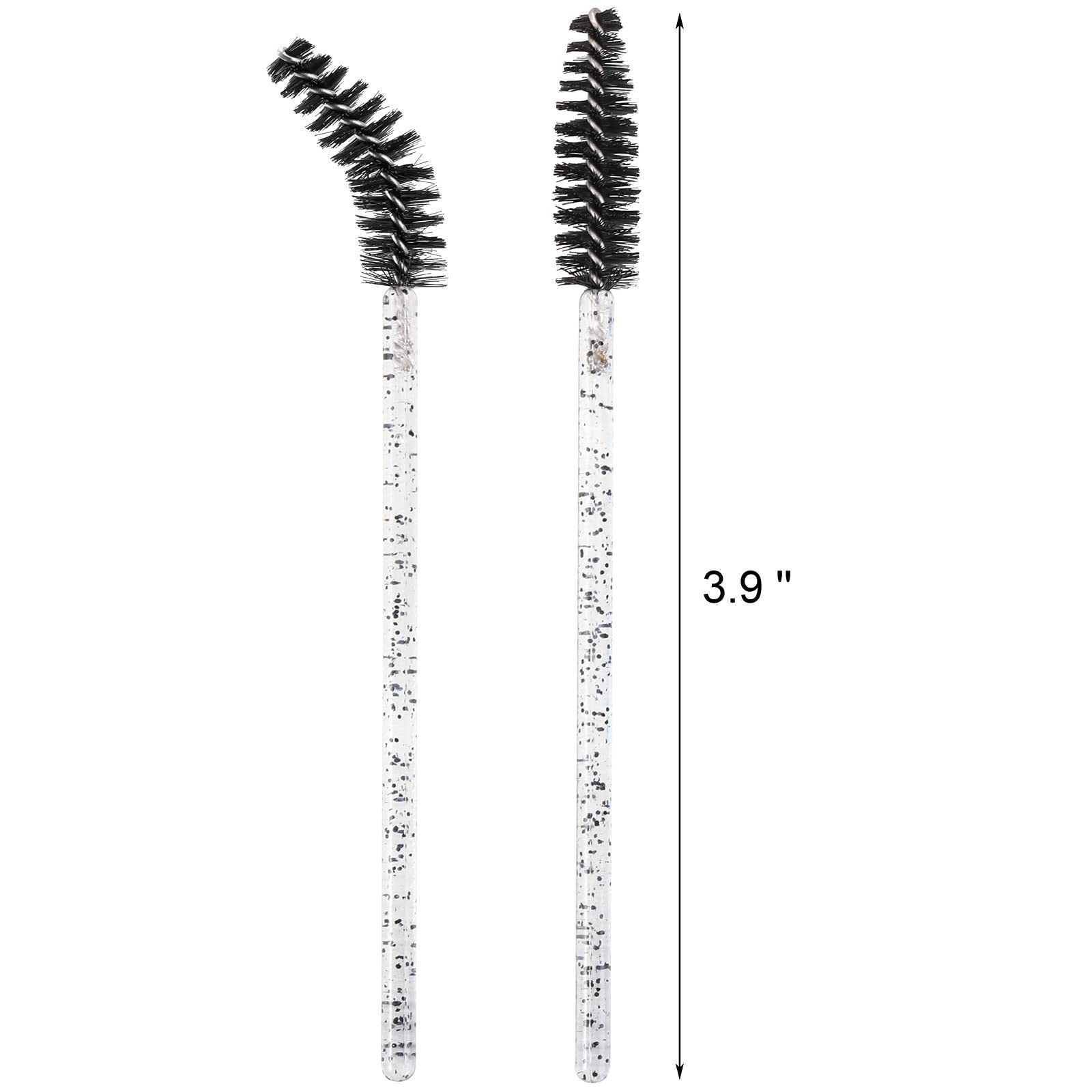 Tbestmax varitas desechables para cejas, cepillo suave y natural