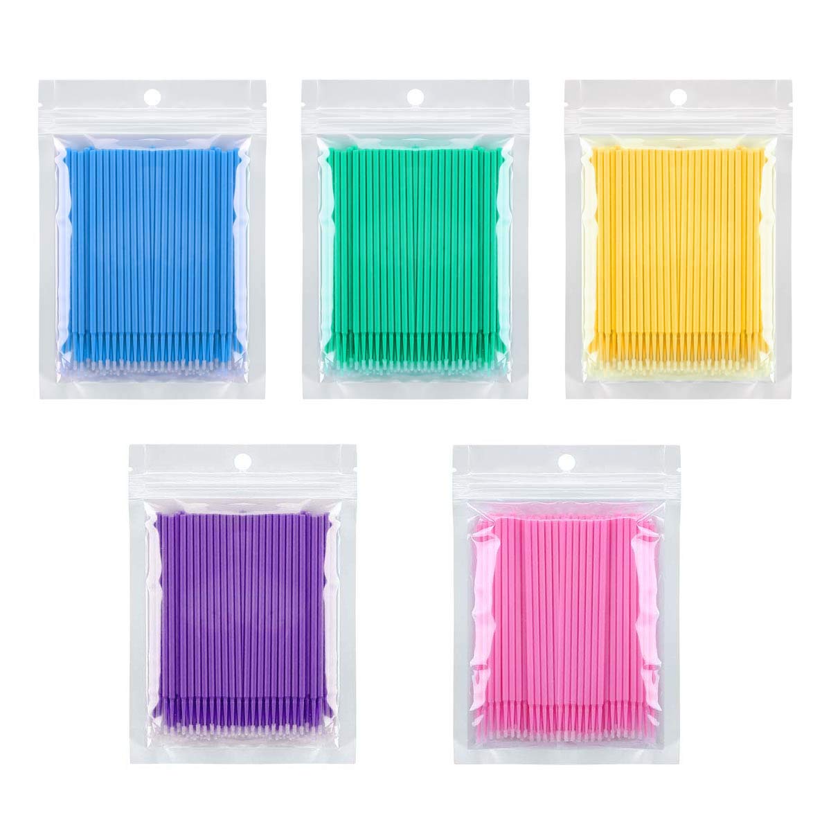 Tbestmax aplicador-brocha micro para limpieza detallada de ojos.