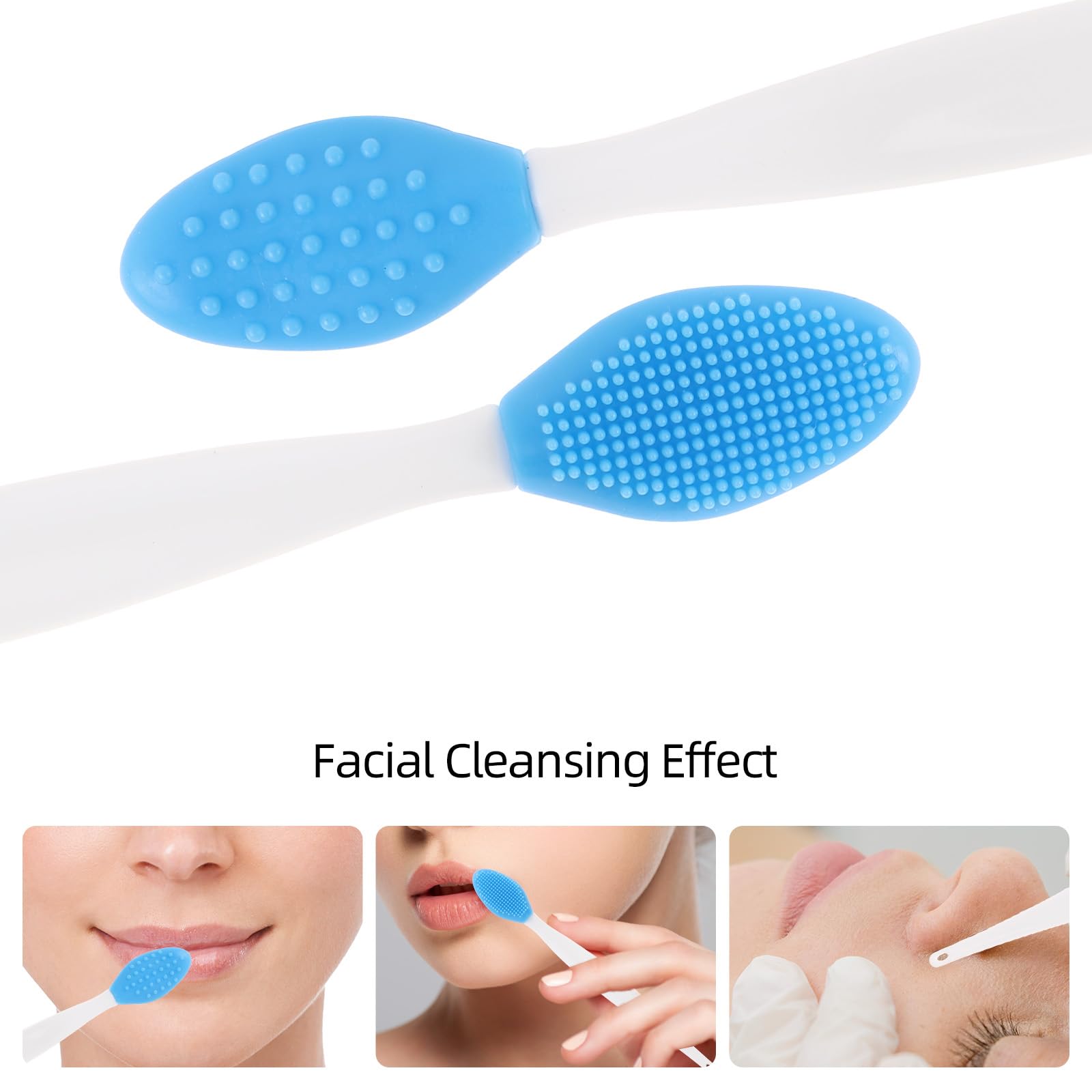 Tbestmax brocha exfoliante labial multicolor para rutina diaria