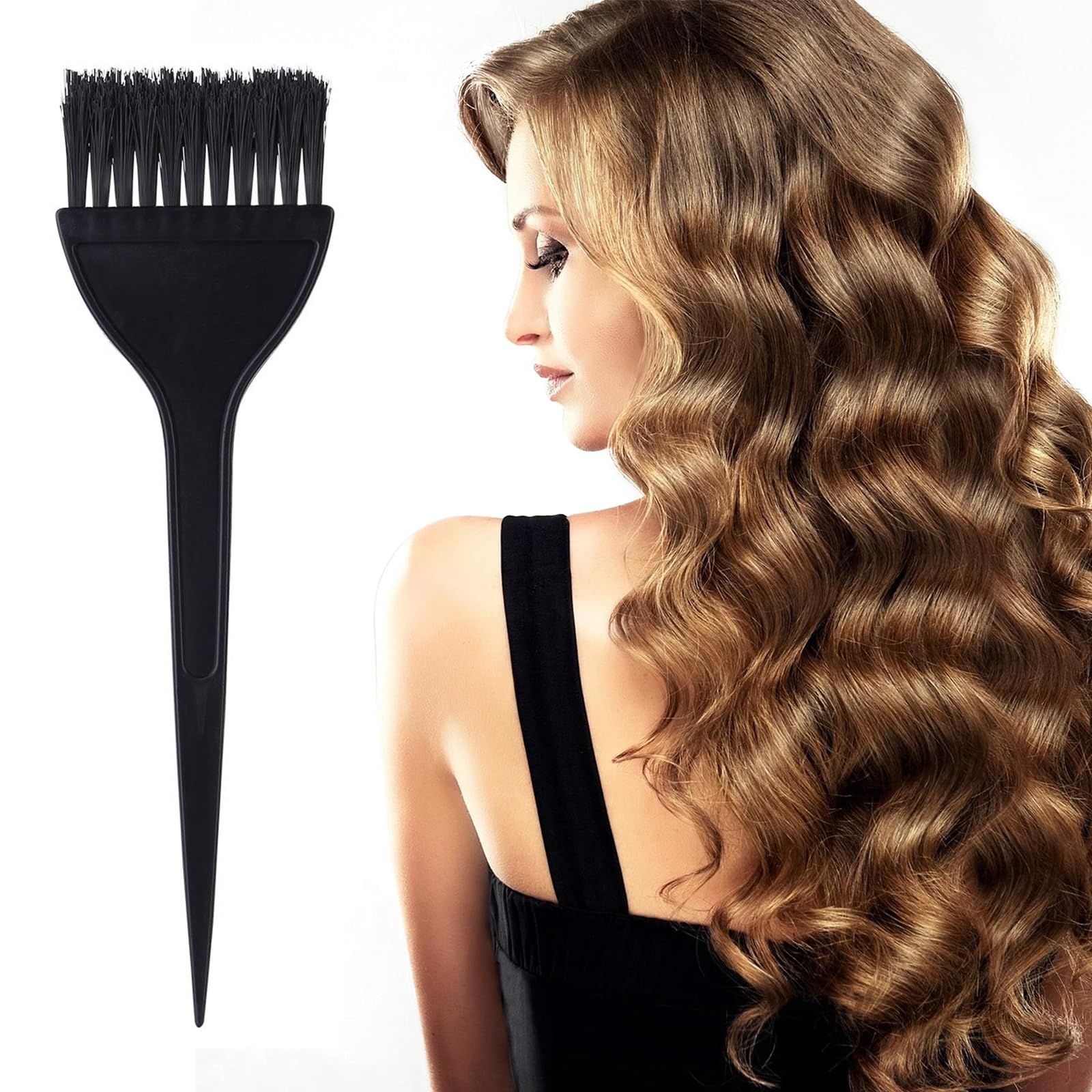 Tbestmax brochas tinte cabello nylon, cerdas duraderas para tintes químicos
