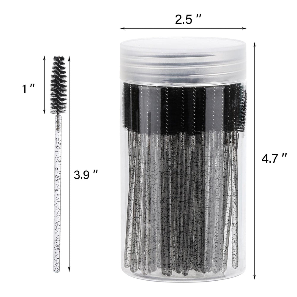 Tbestmax cabeza de cepillo inclinable para pestañas, uso cómodo.