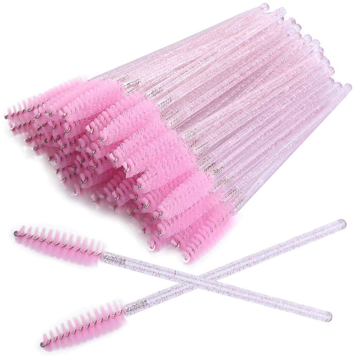 Tbestmax palillo rosa cristal brilla para un look elegante