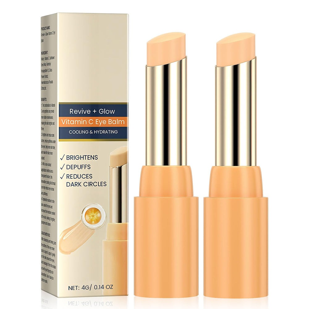 Tbexem Revive Brillo bálsamo ojos en envase, hidratación suave para el contorno.