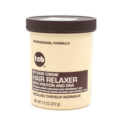 TCB Relajante Capilar Crema sin base, botella para una aplicación suave y control del peinado.