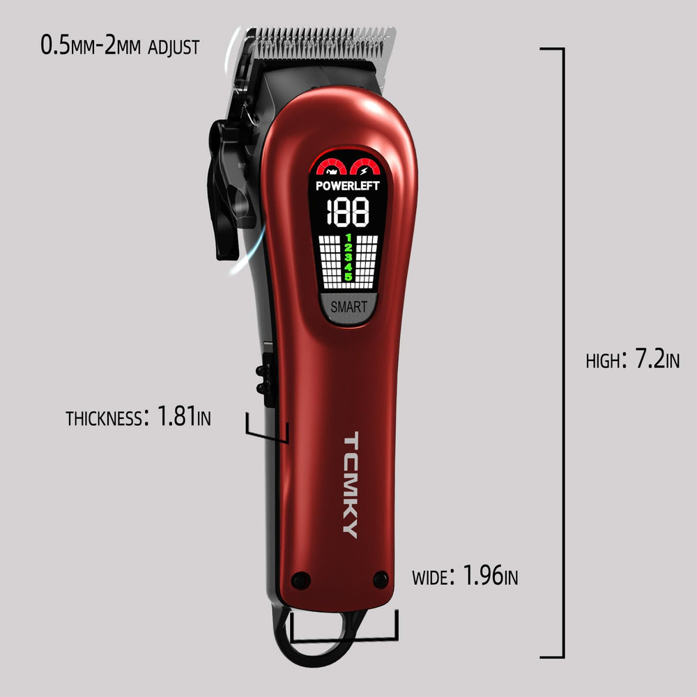 TCMKY kit de accesorios con guía para cabeza y barba
