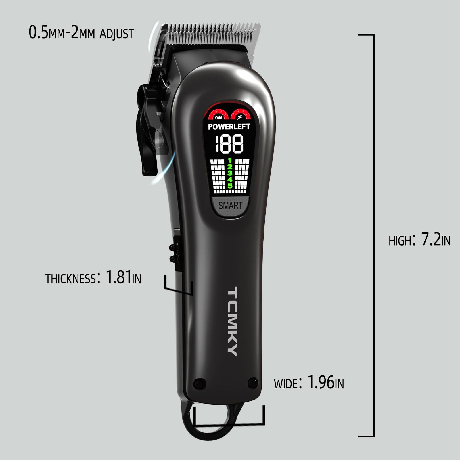 TCMKY kit clipper para casa con guía incluido