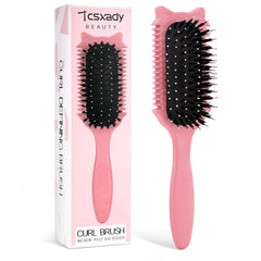 Cepillo Tcsxady para rizos con definición suave y menos encrespamiento