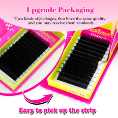 TDANCE 0.05mm thickness lash close up demonstrates lightweight, natural feel.