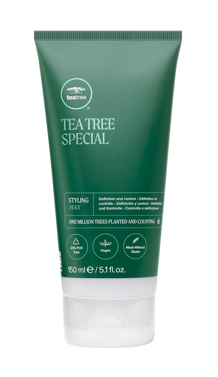 Tea Tree – cire coiffante, définition précise pour tous les types de cheveux.