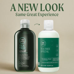Tea Tree Special acondicionador: desenredo suave del cabello.