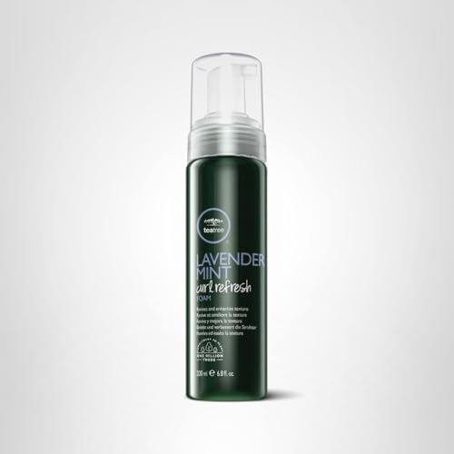 Tea Tree Lavender Mint Curl Refresh Foam: envase actualizado
