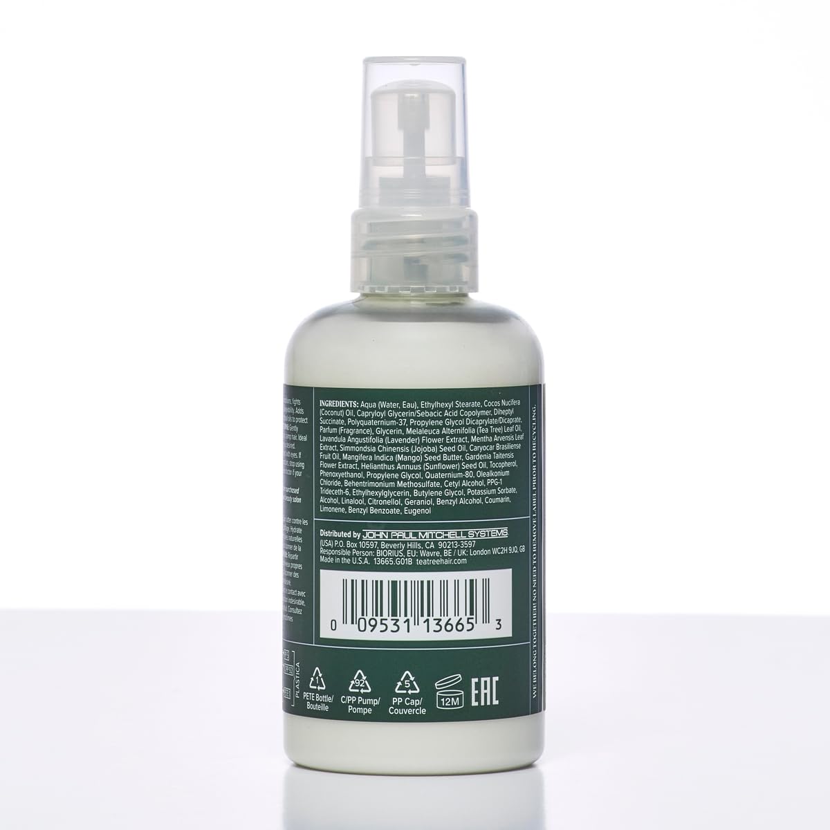 Tea Tree Lavanda Menta Moisture Milk: aroma relajante de lavanda y menta para spa en casa