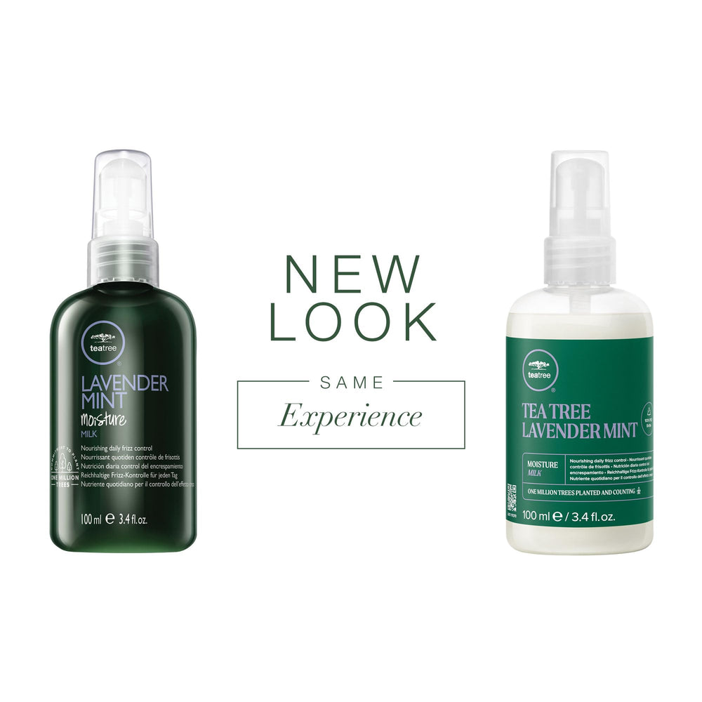 Tea Tree Lavanda Menta Moisture Milk: cabello rizado con definición y brillo