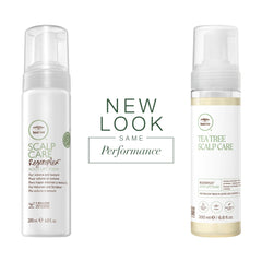 Tea Tree mousse voluminizante de raíz aporta cuerpo al cabello.