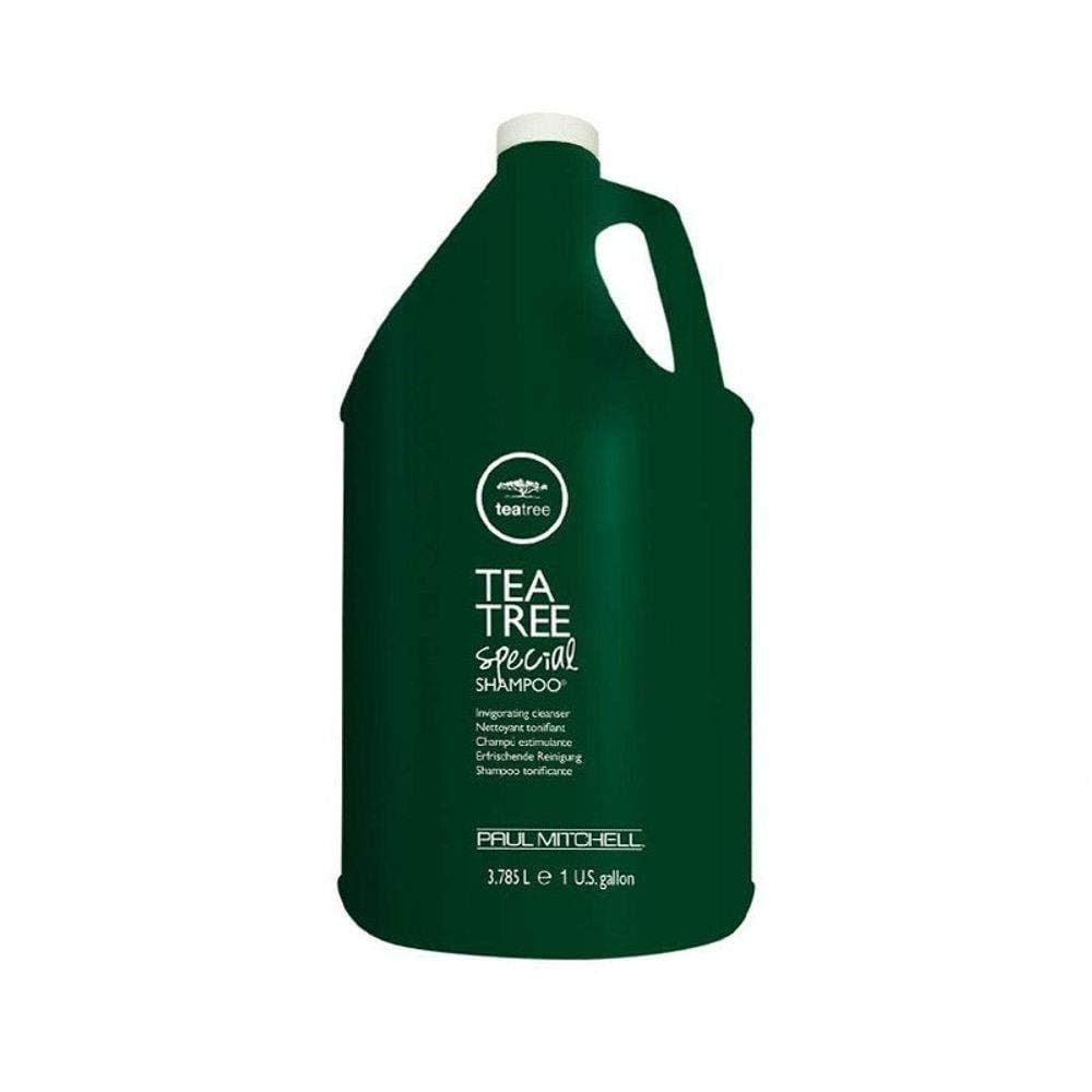 Tea Tree Special Shampoo, odeur rafraîchissante et utilisation après l'entraînement.