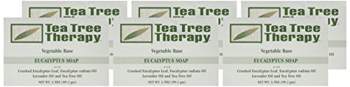 Tea Tree Therapy barra-jabon de ingredientes naturales con eucalipto para uso diario.