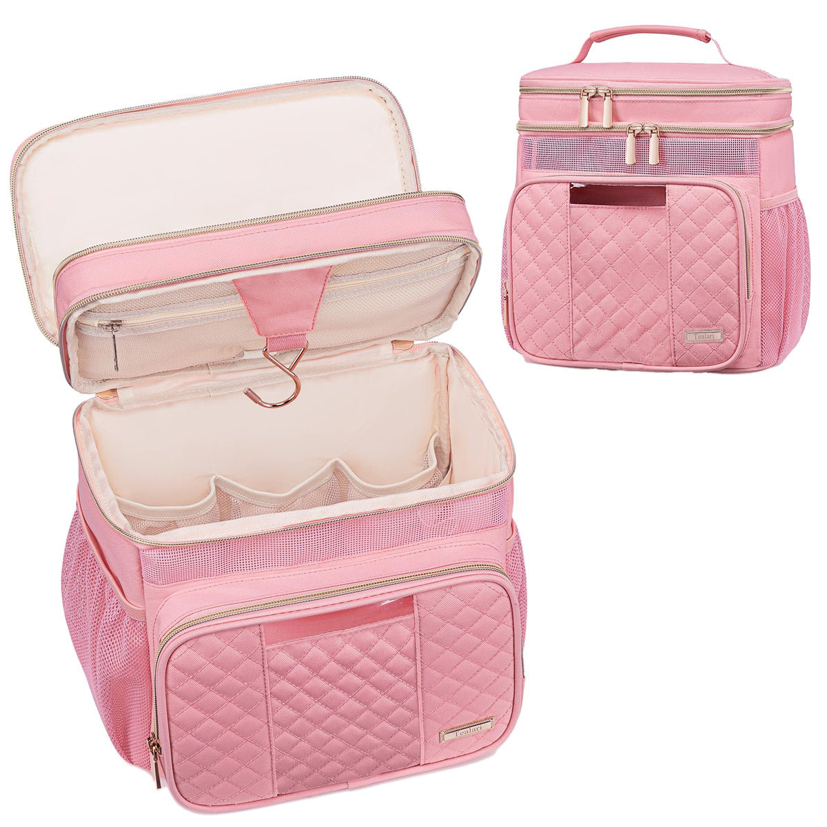 Tealari bolsa-aseo-grande para mujer y hombre, mantiene tus productos organizados durante viaje.