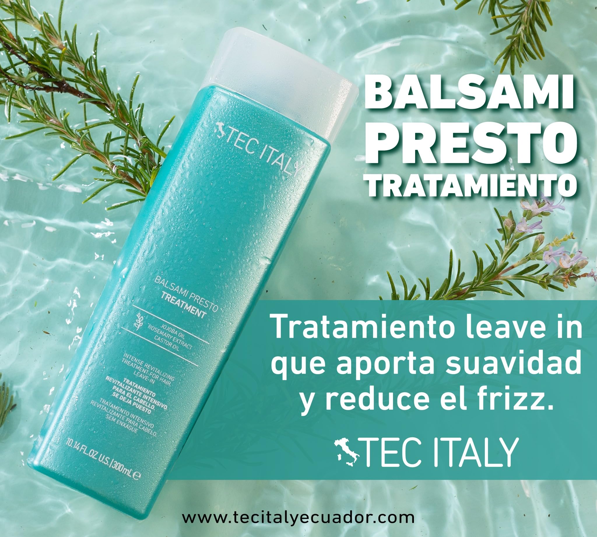 Tec Italy Balsamo Presto: cabello con brillo natural tras usar la crema.