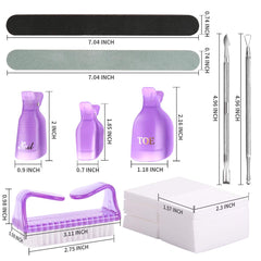 Teenitor almohadillas remover uñas: uso cómodo y rápido