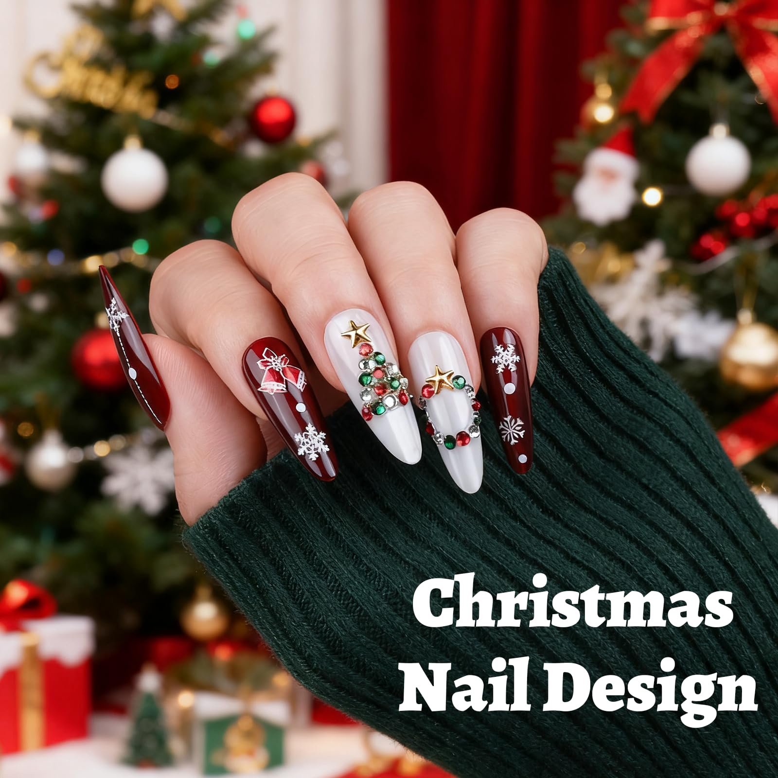 Conjunto de manicura Teenitor para navidad, regalo ideal