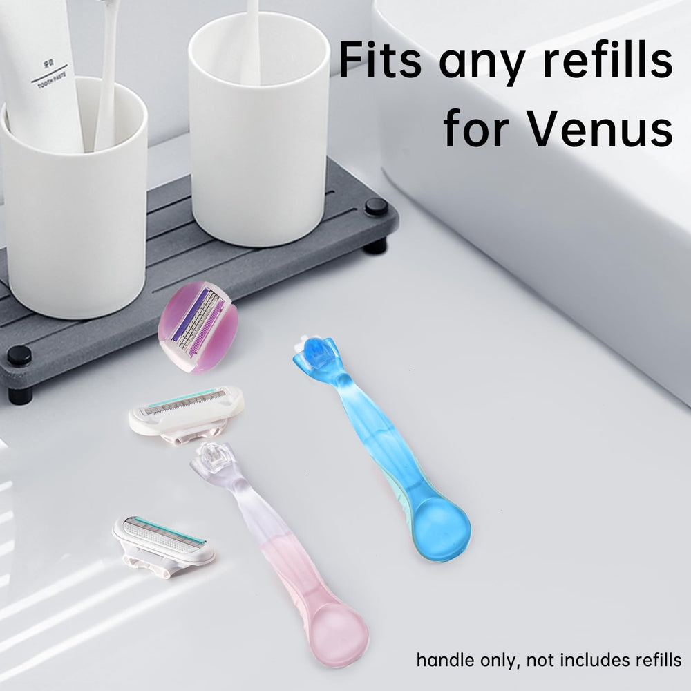 Mango rosa TEITEAI para Venus, agarre cómodo incluso al mojarse