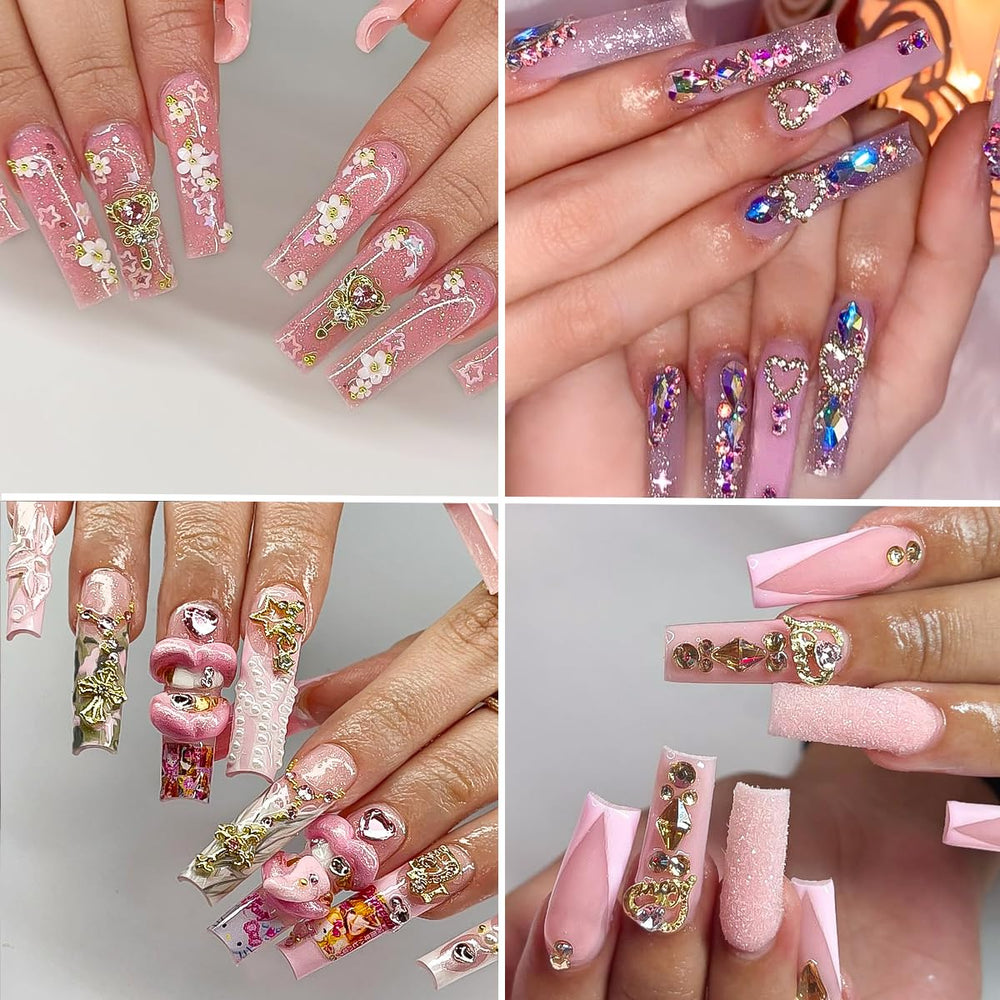TemBelle adorno de uñas cereza: detalle encantador para acentos festivos.
