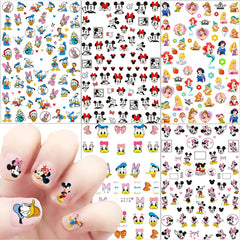 Temote pegatinas para uñas, diseños 3D, manicura rápida en casa