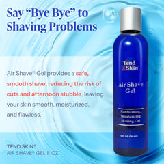 Botella Tend Skin Air de 8 oz: hidratación duradera para piel sensible.
