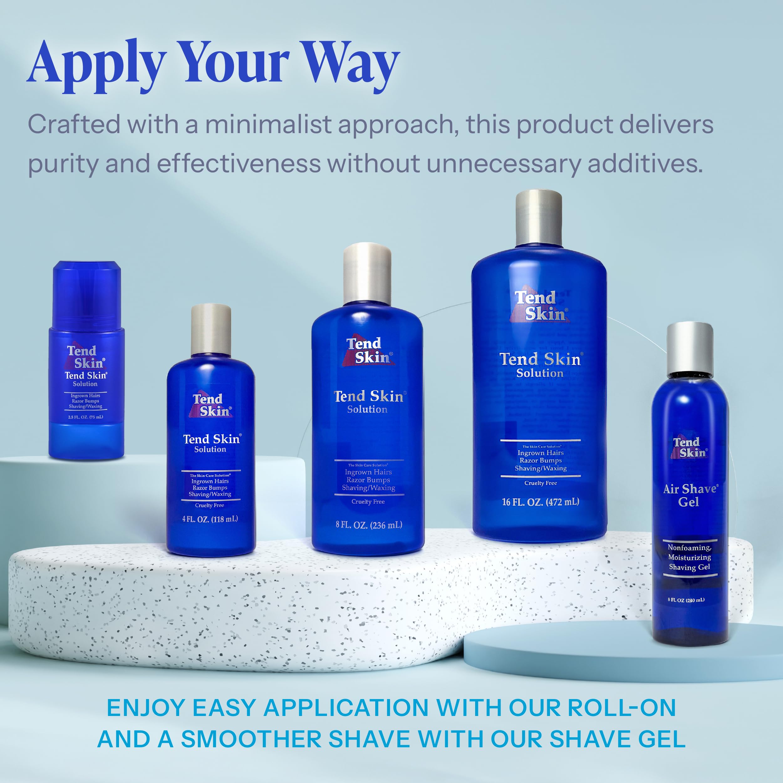 Tend Skin hecho en Estados Unidos, producto de confianza