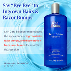 Tend Skin Solución para irritación de afeitado, reduce enrojecimiento y bultos