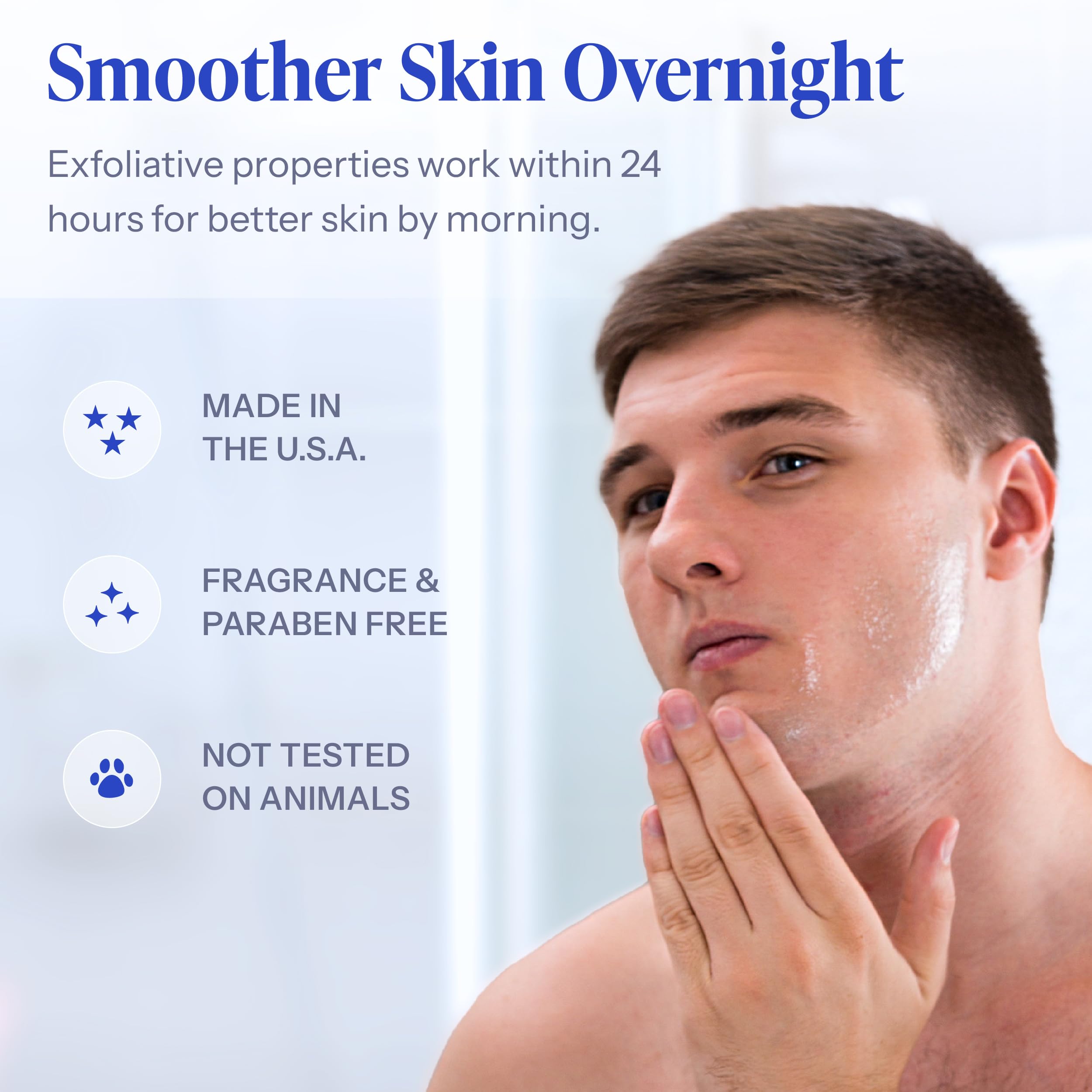 Tend Skin tras depilación con cera, menor irritación y enrojecimiento