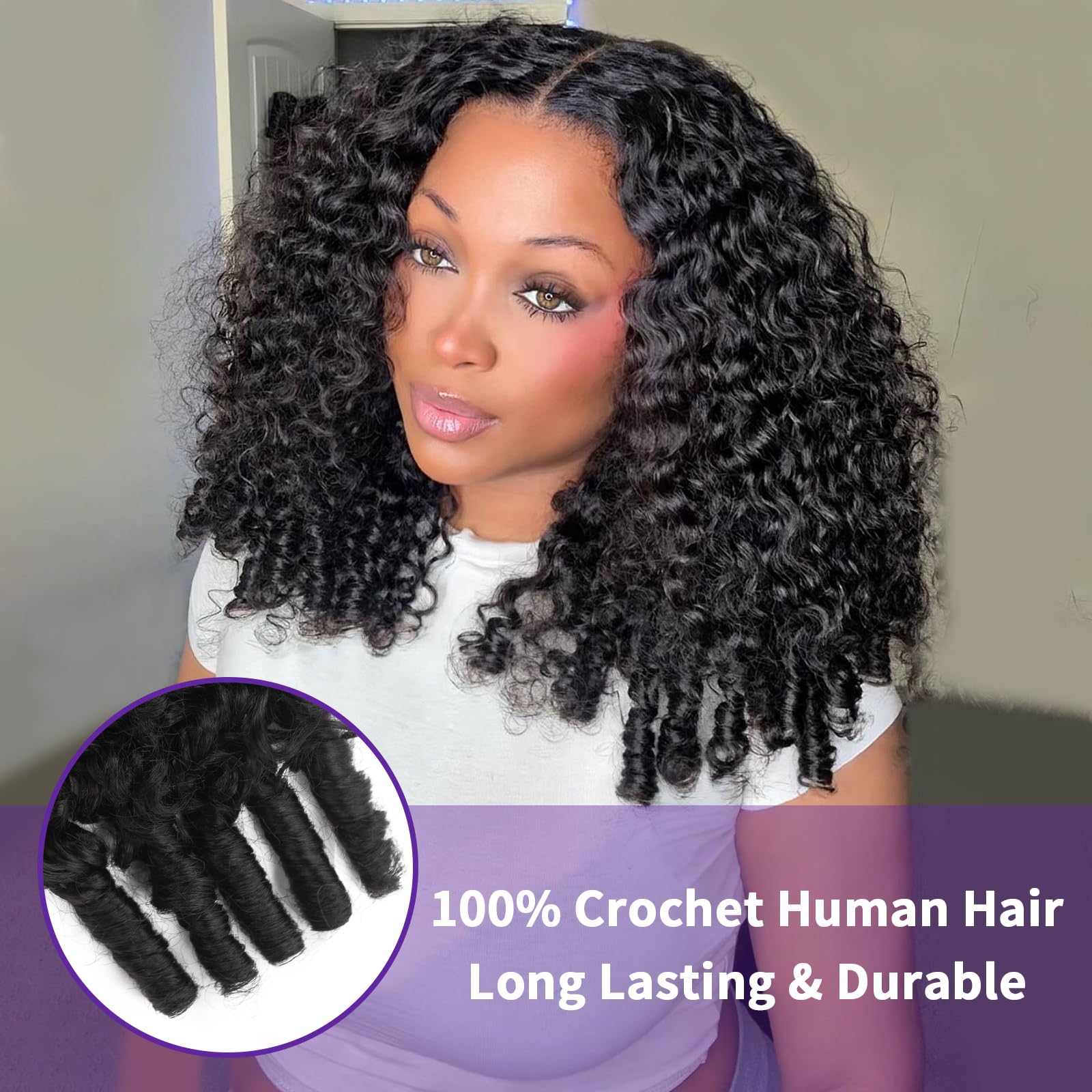 Tenkiss cabello afro kinky curly 3c4a, definición de rizos para looks duraderos.