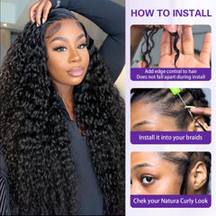 Tenkiss extensiones de ganchillo para trenzas, instalación rápida y estilos versátiles.