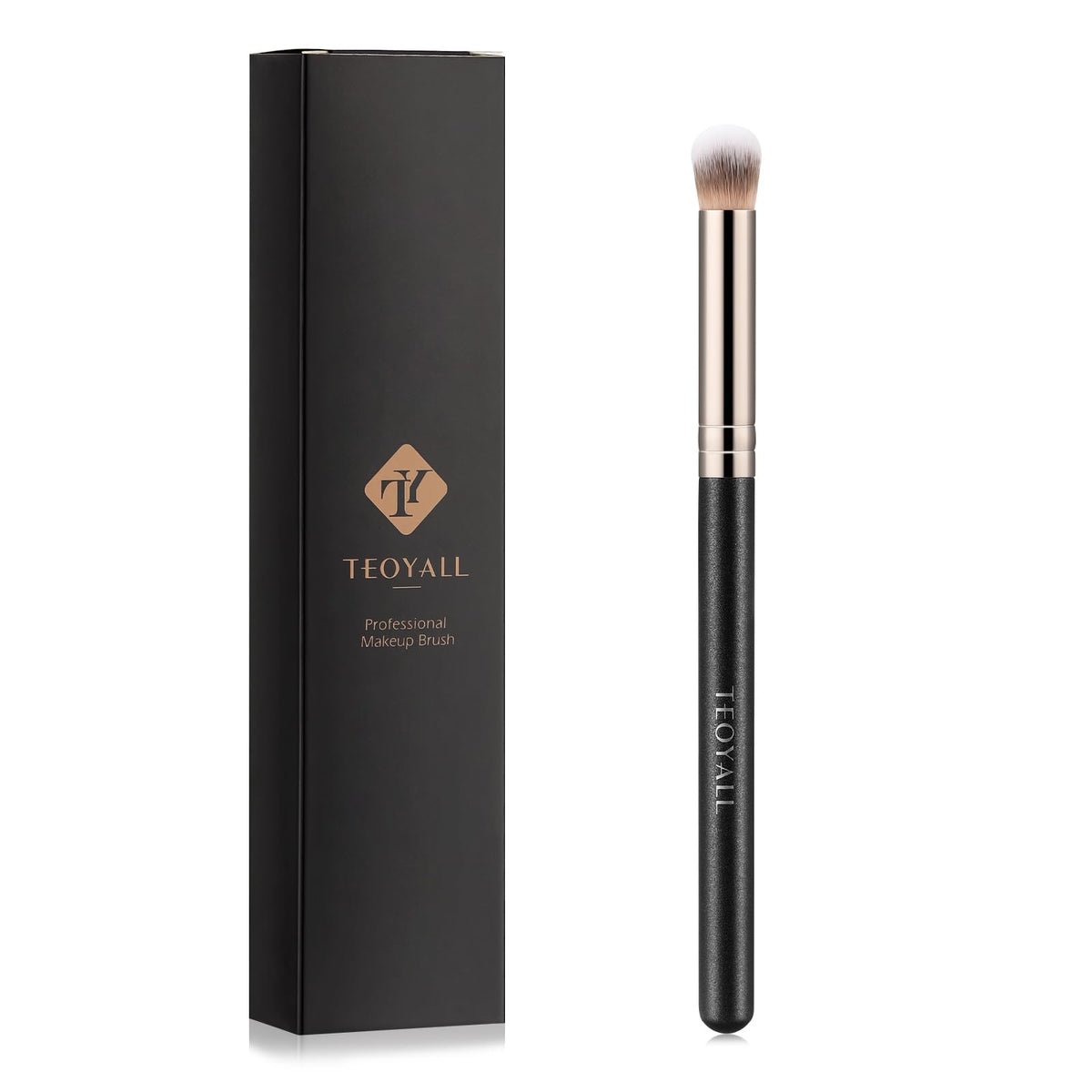 Pincel Teoyall para mezclar sombras con suavidad y acabado profesional.