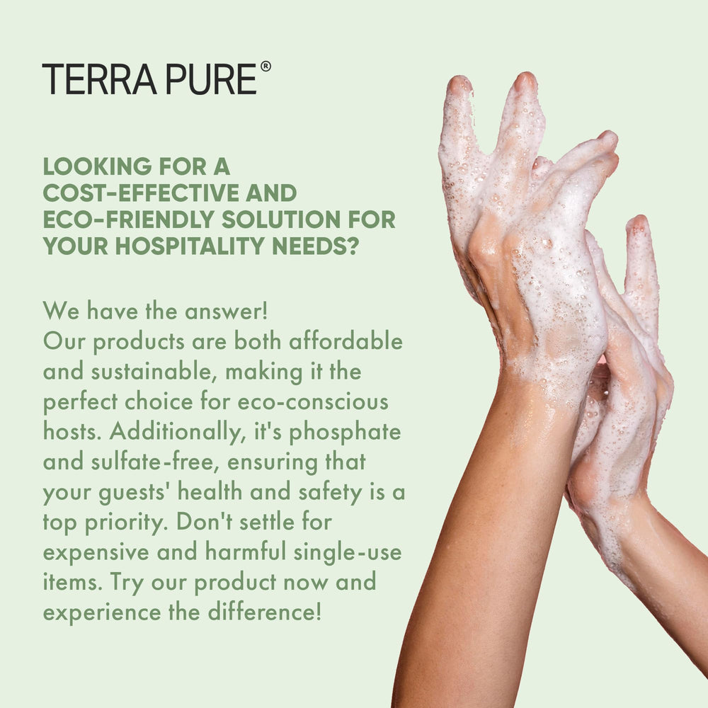 Terra Pure Jabon Natural, libre de parabenos para uso diario